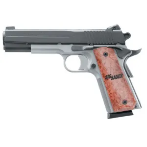 SIG SAUER 1911 2TONE COMBAT NS WOOD