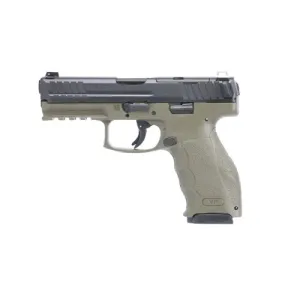 HK USA VP9-B 9mm 4.1" 17rd Optic Ready Pistol | OD Green