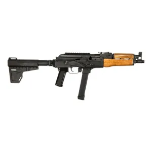 CENTURY ARMS NAK9 9mm 11.1" 33rd Pistol w/ Threaded Barrel - Accepts Glock 17/19 Mags