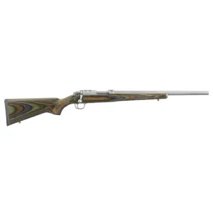 RUGER 77/17 17 WSM 18.5" Matte SS 6rd Green Mountain