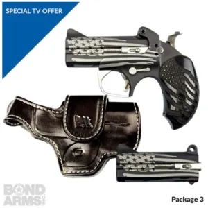 BOND ARMS Old Glory 45/410 Flag Black - Package 3