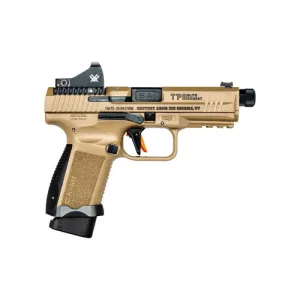 CANIK TP9SF Elite Combat 9mm 4.73" 18rd - FDE