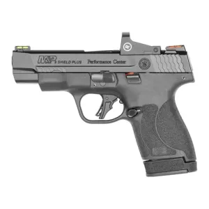 SMITH & WESSON PCA(R) M&P 9 Shield Plus 9mm 4" 10/13rd Pistol w/Crimson Trace Red Dot - No Thumb Safety
