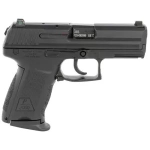 HK USA P2000 V2 40 S&W 3.66" 10rd LEM DAO Pistol w/ Night Sights - Black