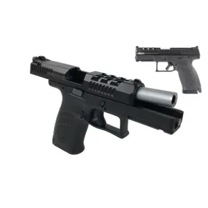 CZ-USA P-10 C 9mm Blk/NITIRIDE CAJUN GUNWORKS 4.02" 15rd