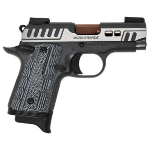 KIMBER MICRO 9 Rapide Dusk 9mm 3.15" 7rd Pistol w/ Night Sights - Two-Tone