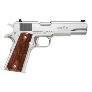 REMINGTON 1911 R1 45ACP 5" 7rd Pistol - Stainless w/ Walnut Grips