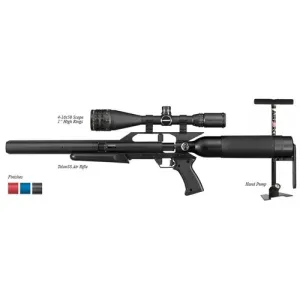 AIR FORCE AIRGUNS TalonSS .20 w/4-16x50 Scope, 1" High Rings-Blue