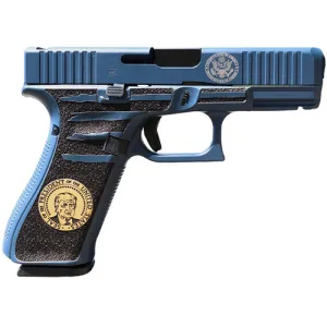 GLOCK G45 9mm 4" 17rd - Trump / Blue