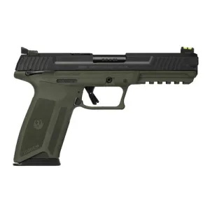 RUGER Ruger-57 Pistol 5.7x28mm 4.9" 20rd - OD Green | Blued
