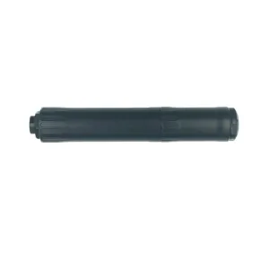 HUXWRX SAFETY CO Rad 9 9mm 7.7" Direct Thread Pistol Silencer / Suppressor - Black