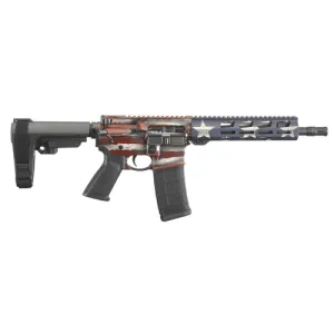 RUGER AR-556 American Flag 223 Rem/5.56 10.5" TB 30rd