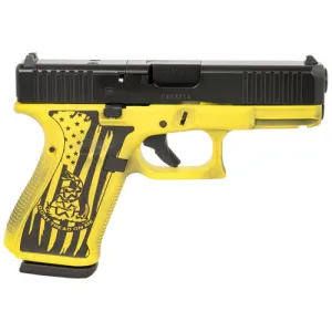 GLOCK G19 9mm 4" 15rd - Black / Yellow
