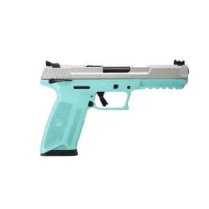 RUGER Ruger-57 5.7x28mm 4.94" 20rd Pistol - Turquoise / Silver