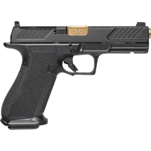 SHADOW SYSTEMS MR920L Elite 9mm 4.5" 10rd Optic Ready Pistol w/ Night Sights - Black / Bronze