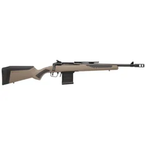 SAVAGE ARMS 110 Scout Short Action 308 Win 16.5" 10rd Bolt Rifle - FDE / Black