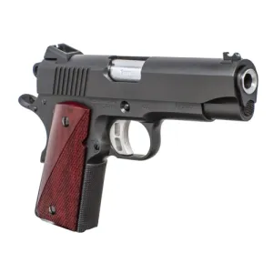 FUSION FIREARMS 1911 70 Series CCO 45ACP 4.25" 7+1 Pistol - Black / Red Cocobolo Grips