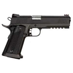 ROCK ISLAND M1911-A1 Tactical 2011 VZ 45 ACP 5" 14rd Pistol - Black / G10 Grips