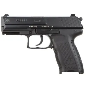HK USA P2000 V3 9mm 3.66" 13rd DA/SA Pistol - Rear Decocking - Black