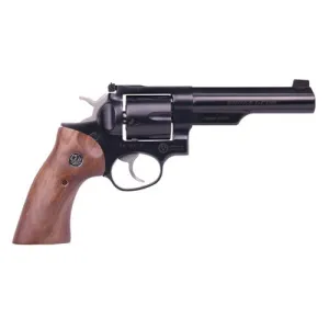 RUGER GP100 Walnut Grips 10mm / 40 S&W 5" Blued 6rd