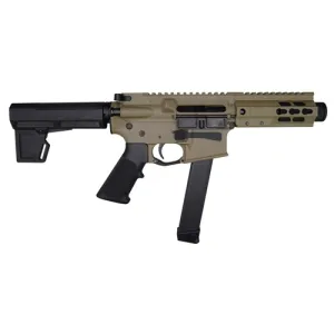 BRIGADE MFG BM-9 AR Pistol 9mm 5.5" 33+1 FDE KAK M2 Brace
