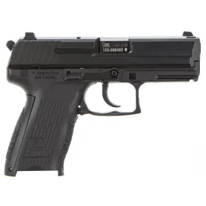 HK USA P2000 V3 40 S&W 12rd SA/DA Pistol w/ Decocker - Black