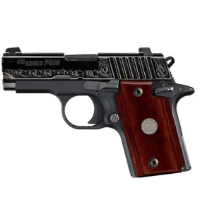 SIG SAUER P938 9mm 3" 6rd ENGrAVED MIC