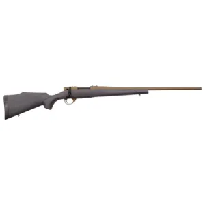 WEATHERBY Vanguard Weatherguard 6.5 Creedmoor 24" 4rd Bolt Rifle w/ Threaded Barrel - Grey / Bronze