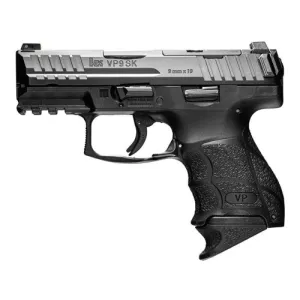 HK USA VP9SK Subcompact Optics Ready 9mm 3.39" 13rd/10rd