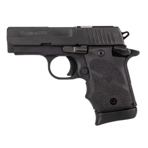SIG SAUER P938 SAS 9mm 3" 7rd Pistol w/ Tritium Night Sights - Black