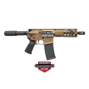 DIAMONDBACK FIREARMS DB15 AR Pistol 223/5.56 7.5" Burnt Bronze 30rd