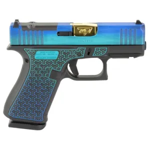 GLOCK G43X 9mm 3.4" 10rd - Galactic June Bug Cerakote
