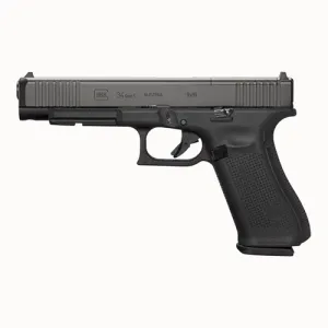 GLOCK G34 G5 MOS 9mm 5.31" 17rd Optic Ready Pistol | Black