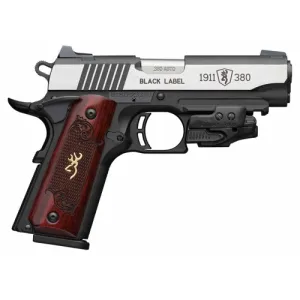 BROWNING 1911-380 Black Label Full Size 380 ACP 4.25" 8rd - Black