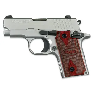 SIG SAUER P238 HDW 380ACP SS ROSEWD 6RD