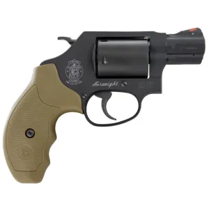 SMITH & WESSON 360 357Mag/38SW 1.875" PVD Black 5rd FDE Grip