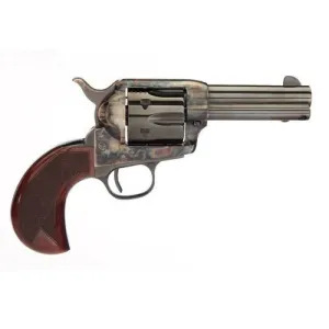 TAYLORS AND COMPANY 1873 Cattleman 357 Mag 4.75"6rd Revolver - Case Hardened | Walnut Birdshead
