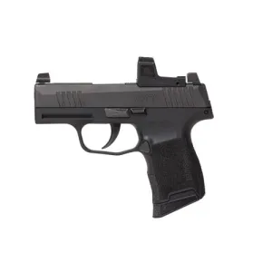 SIG SAUER P365 380 ACP 3.1" 10rd Pistol w/ RomeoZero Elite Red Dot & Siglite Night Sights - Black
