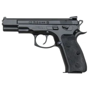 CZ-USA 75 B Omega 9mm 4.6" 10rd Pistol w/ Swappable Ambi Safety / Decocker - Black