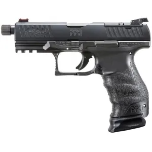 WALTHER ARMS PPQ Classic Q4 Tactical 9mm 4.6" 15+1 Pistol w/ Threaded Barrel -Black