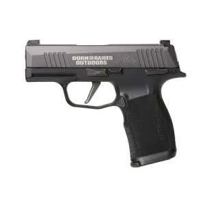 SIG SAUER P365 9mm 3.1" 12+1 Pistol - Born & Raised Outdoors Edition / Black