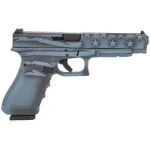 GLOCK G34 G3 Competition 9mm 5.31" 17rd - Blue Flag