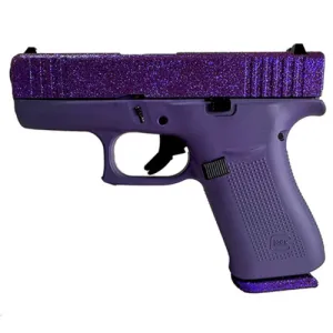GLOCK G43X 9mm 3.41" 10rd Pistol | Purple Voodoo GlitterGunz
