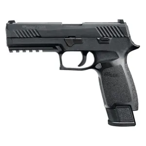 SIG SAUER P320 9mm 4.7" Tacops Blk Striker 21rd Steel Mag