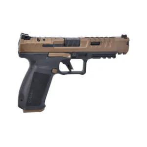 CANIK SFX Rival Trophy 9mm 5" 18rd Optic Ready Pistol - Black / Bronze