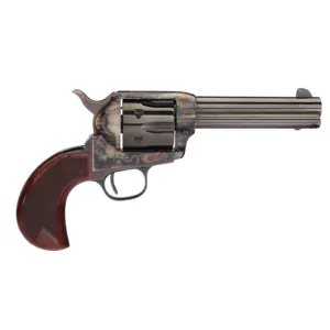TAYLORS AND COMPANY 1873 Cattleman 45 LC 4.75" 6rd Revolver - Case Hardened | Walnut Birdshead