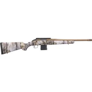 RUGER American YOTE 223 Rem 16.13" 20rd Bolt Rifle - Burnt Bronze / Yote Camo