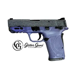 SMITH & WESSON M&P9 M2.0 Shield EZ 9mm 3.675" 8rd Pistol - Black & Orchid Glitter