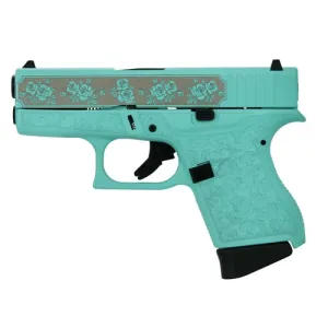GLOCK G43 9mm 6.4" 6rd - Tiffany Blue