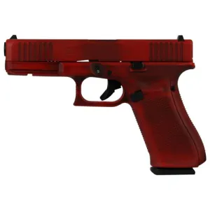 GLOCK G17 9mm 4.5" 17rd - Distressed Red